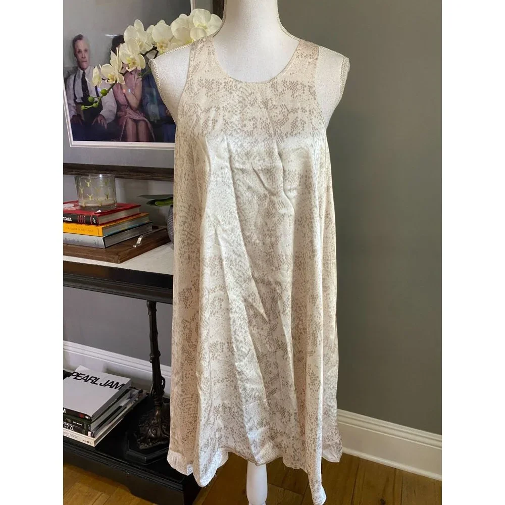 ATM Anthony Thomas Melillo Snake Print Silk Minidress Medium - Picture 7 of 9
